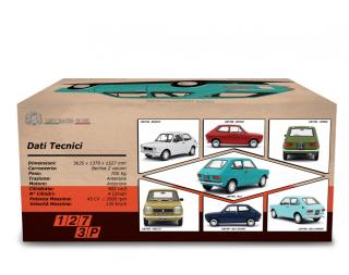 Fiat 127 1° Serie 1972 3 Porte Bianco Laudoracing 1:18 Resinemodell (Türen, Motorhaube... nicht zu öffnen!)